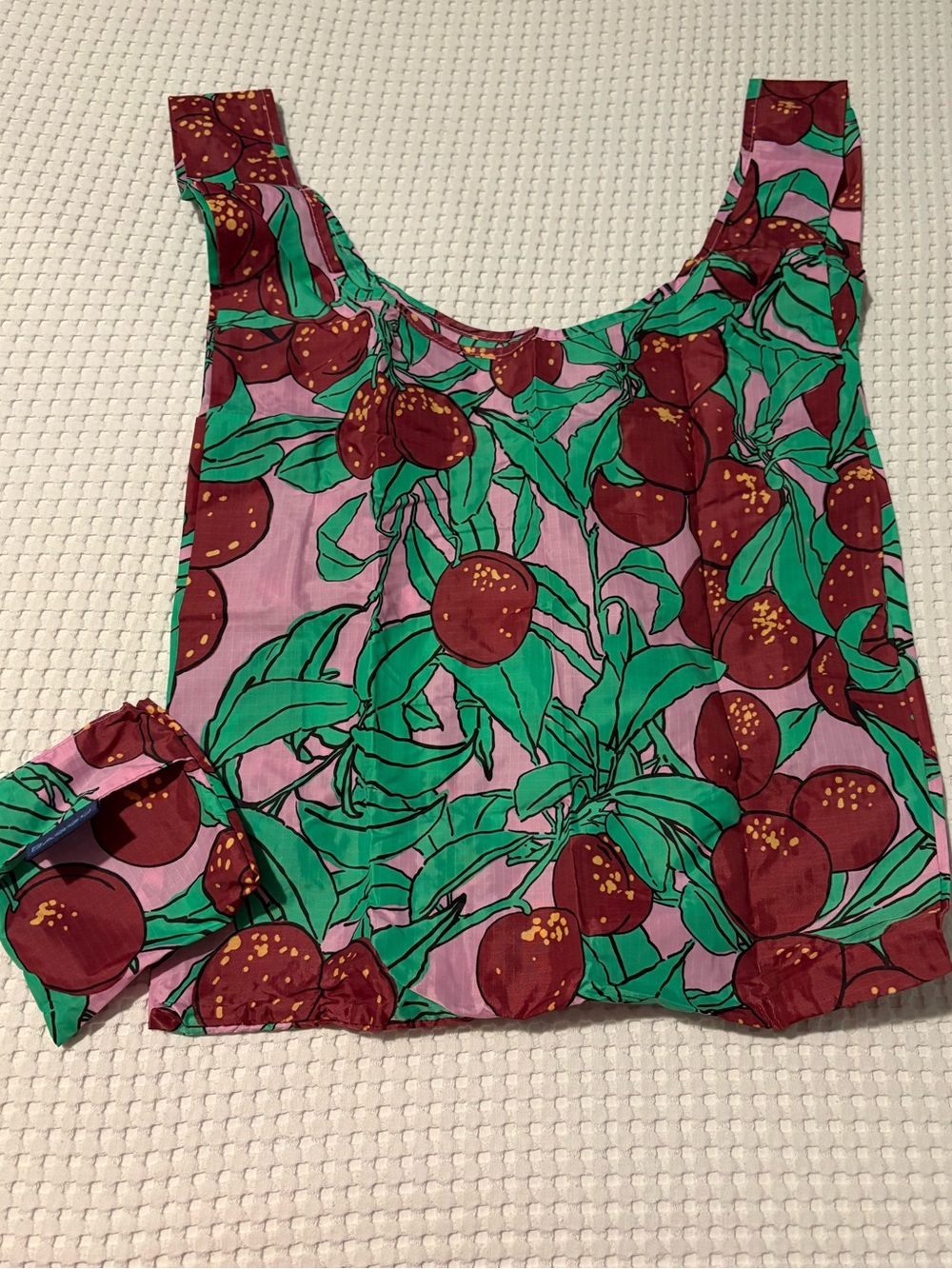Standard Size Baggu in Plum Tree print from 2021